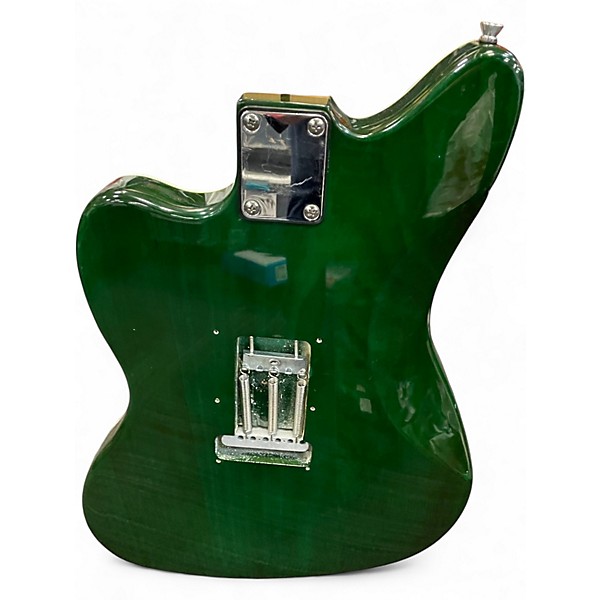 Used Firefly FFJA Trans Green Solid Body Electric Guitar