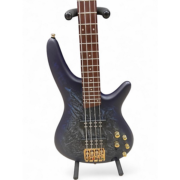 Used Ibanez SR300 Cosmic Blue Electric Bass Guitar