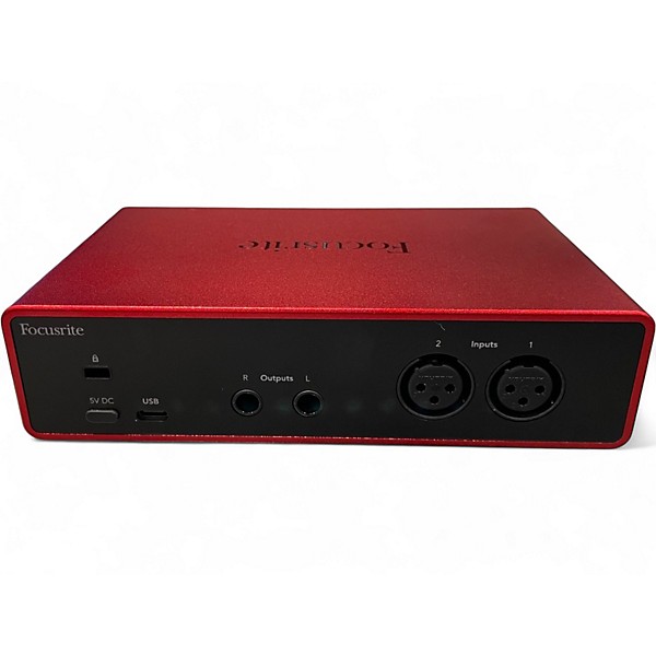 Used Focusrite Scarlett 2i2 Audio Interface