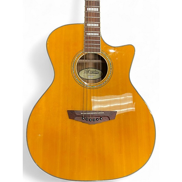 Used D'Angelico Premier Gramercy CS Vintage Natural Acoustic Electric Guitar