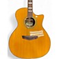 Used D'Angelico Premier Gramercy CS Vintage Natural Acoustic Electric Guitar