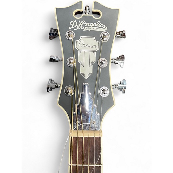 Used D'Angelico Premier Gramercy CS Vintage Natural Acoustic Electric Guitar