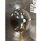 Used Zildjian 16in PITCH BLACK CRASH Cymbal