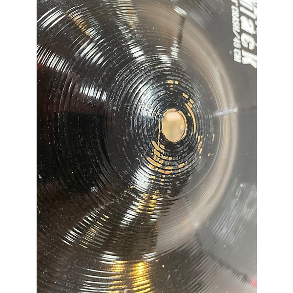 Used Zildjian 18in PITCH BLACK CRASH Cymbal