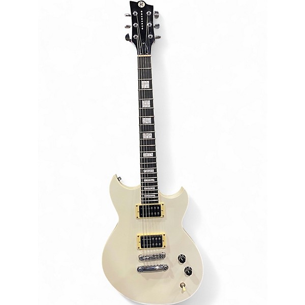Used Reverend SENSEI White Solid Body Electric Guitar