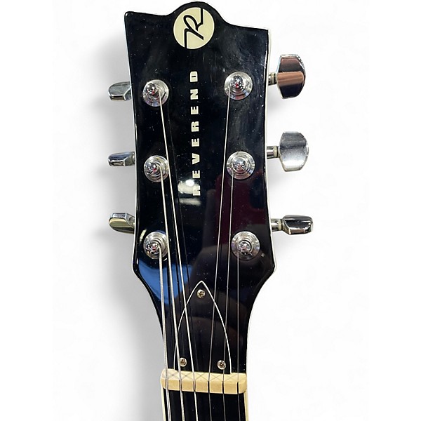 Used Reverend SENSEI White Solid Body Electric Guitar