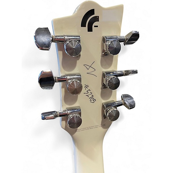 Used Reverend SENSEI White Solid Body Electric Guitar