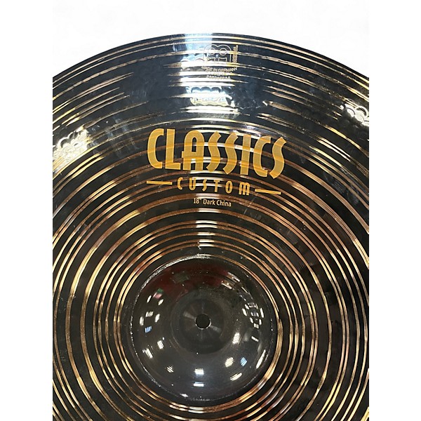 Used MEINL 18in Classics Custom Dark China Cymbal