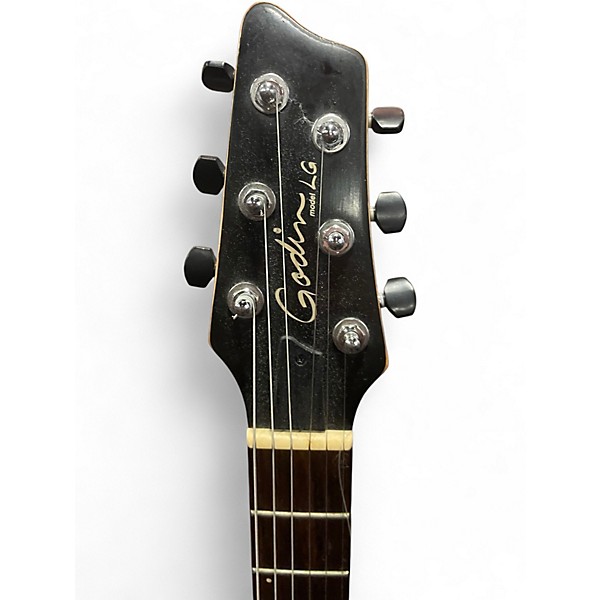 Used Godin LG SP90 Candy Apple Red Solid Body Electric Guitar