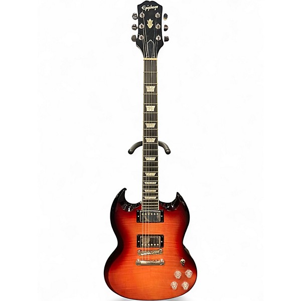 Used Epiphone Sg Modern Figured Mojave Burst Solid Body Electric Guitar