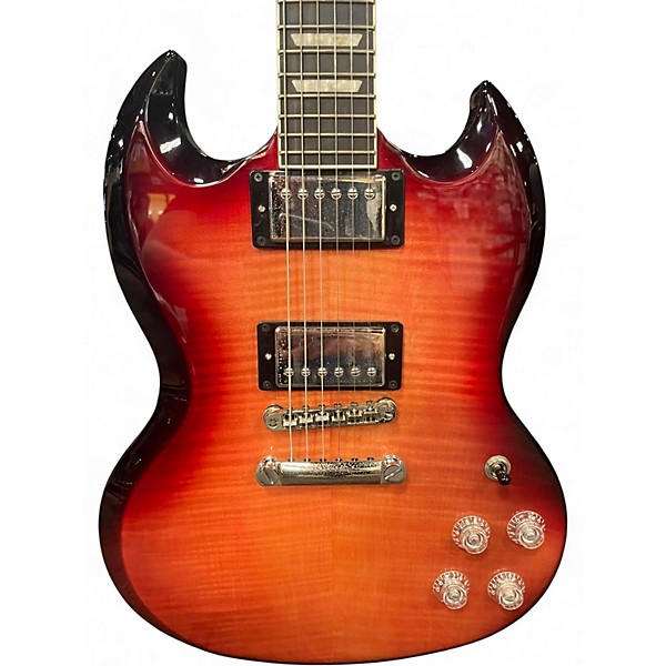 Used Epiphone Sg Modern Figured Mojave Burst Solid Body Electric Guitar