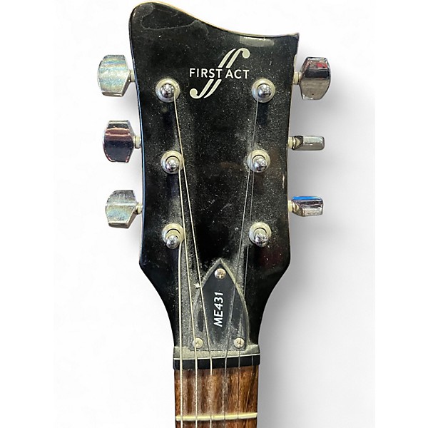 Used First Act ME431 Black Solid Body Electric Guitar