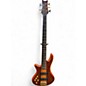 Used Schecter Guitar Research Stiletto Studio 5 String Left Handed Satin Honey Electric Bass Guitar thumbnail