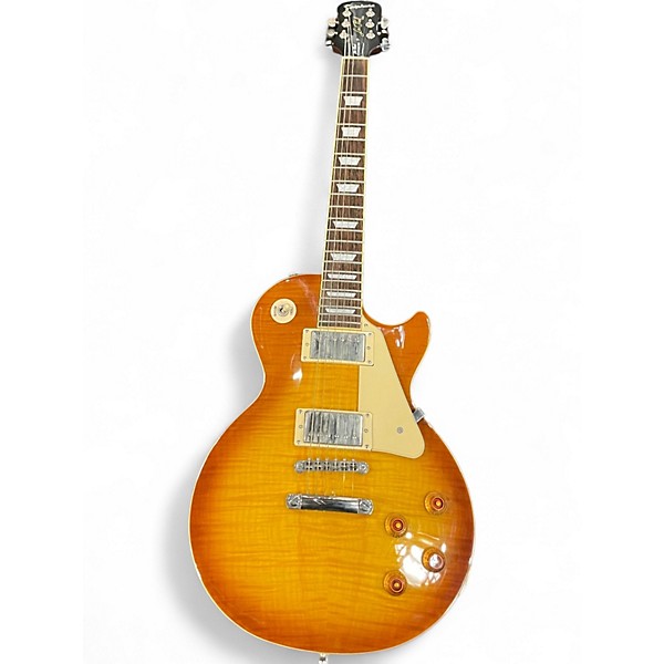 Used Epiphone Les Paul Standard 2 Color Sunburst Solid Body Electric Guitar