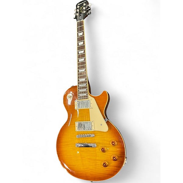 Used Epiphone Les Paul Standard 2 Color Sunburst Solid Body Electric Guitar