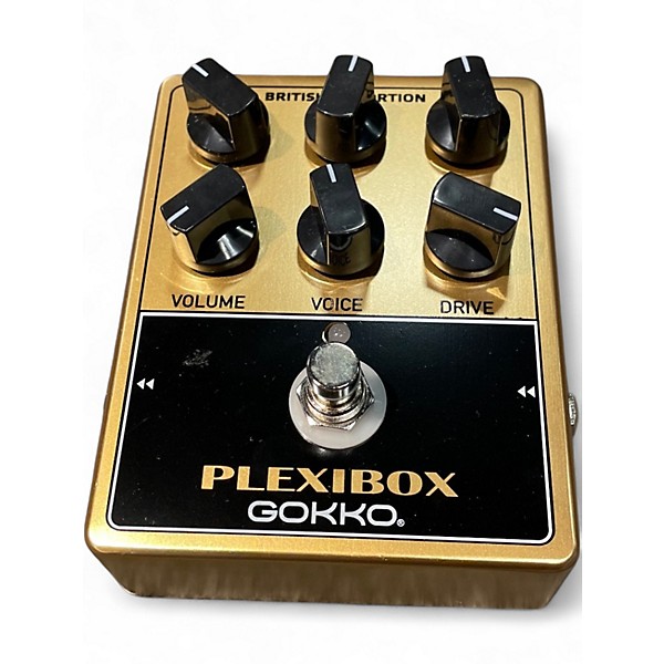 Used Gokko Plexibox British Distortion Effect Pedal