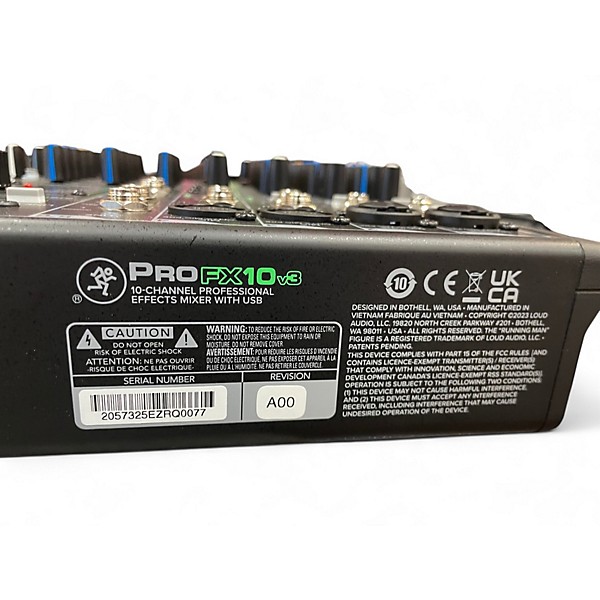 Used Mackie PROFX10V3 Unpowered Mixer