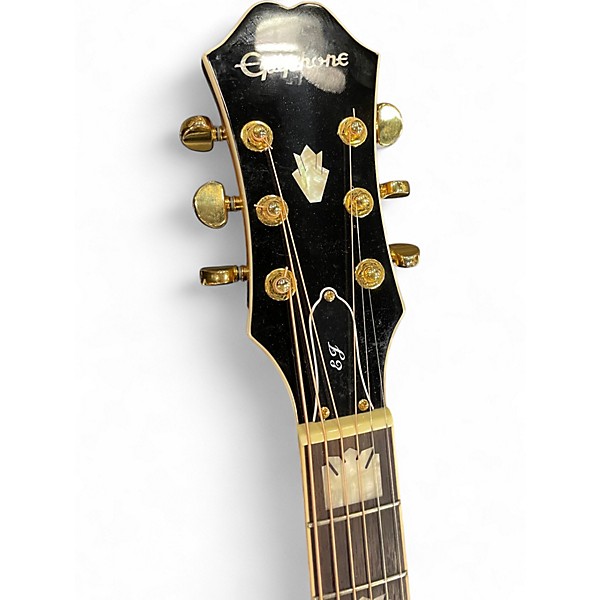 Used Epiphone EJ200SCE 2 Color Sunburst Acoustic Electric Guitar