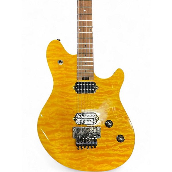 Used EVH Wolfgang Standard Amber Solid Body Electric Guitar