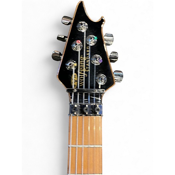 Used EVH Wolfgang Standard Amber Solid Body Electric Guitar