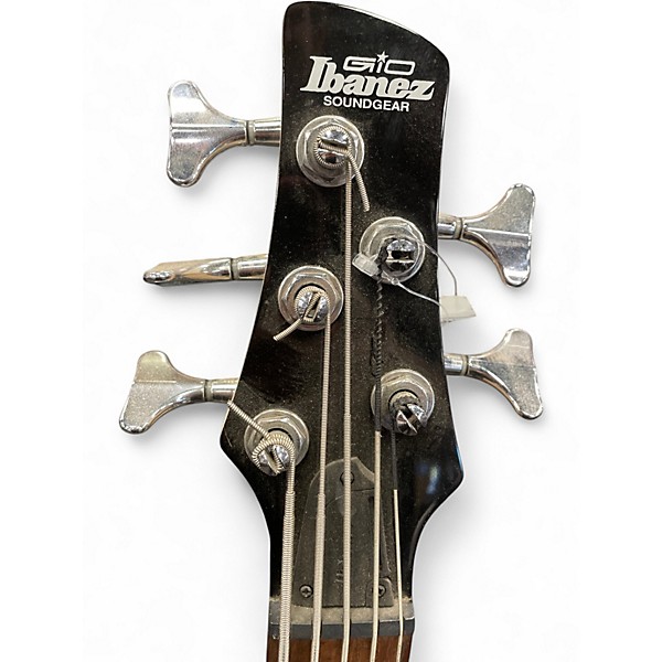 Used Ibanez GSR105EX 5 String Black Electric Bass Guitar