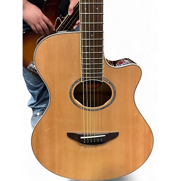Used Yamaha APX600M Natural Acoustic Electric Guitar