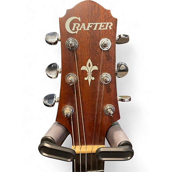 Used Crafter Guitars HD100CE Natural Acoustic Electric Guitar
