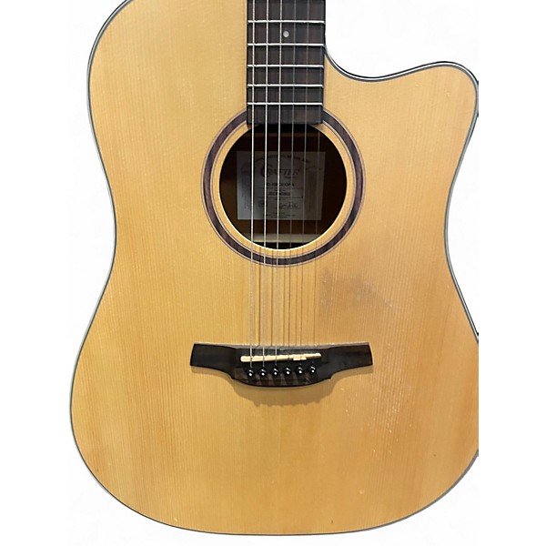 Used Crafter Guitars HD100CE Natural Acoustic Electric Guitar