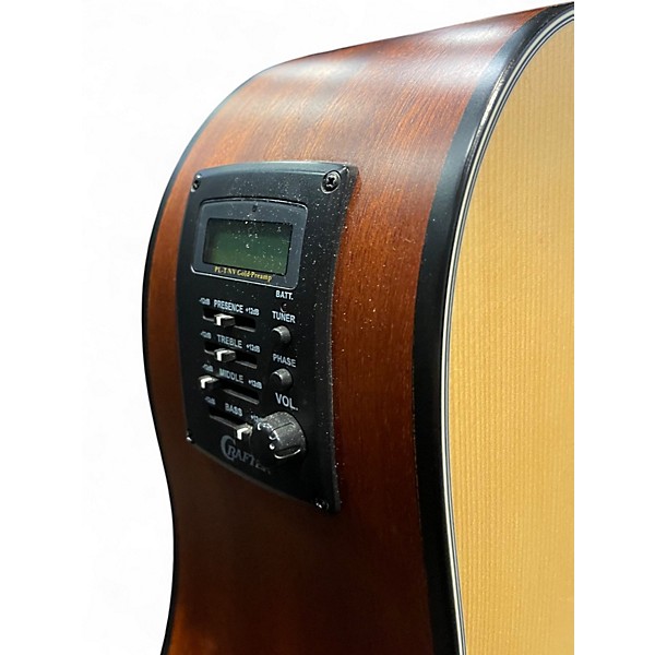 Used Crafter Guitars HD100CE Natural Acoustic Electric Guitar