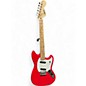 Used Squier SONIC MUSTANG Torino Red Solid Body Electric Guitar