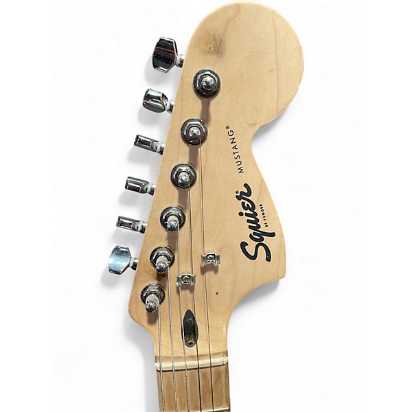 Used Squier SONIC MUSTANG Torino Red Solid Body Electric Guitar