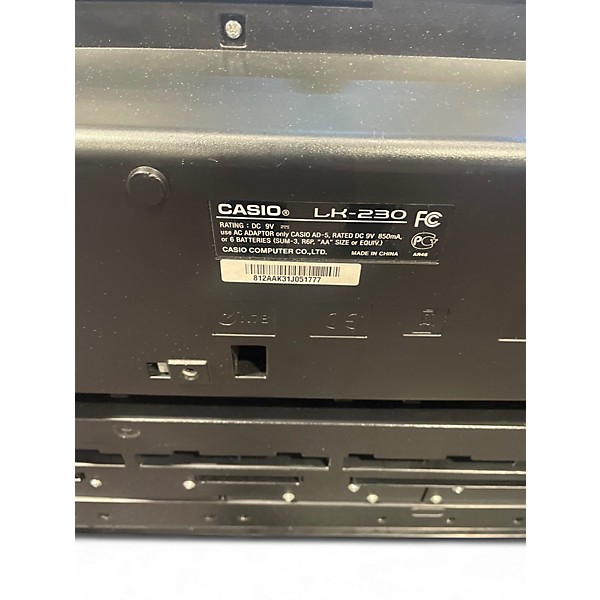 Used Casio LK230 61-Key Portable Keyboard
