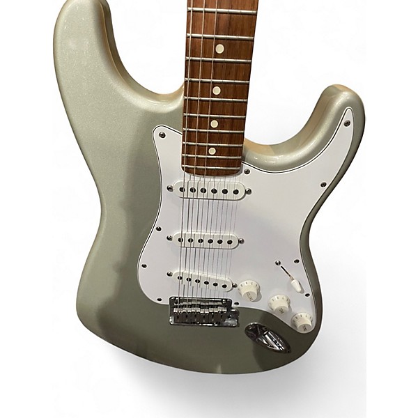 Used Fender American Standard Stratocaster Inca Silver Solid Body Electric Guitar