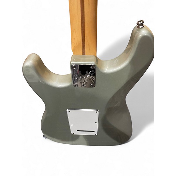 Used Fender American Standard Stratocaster Inca Silver Solid Body Electric Guitar