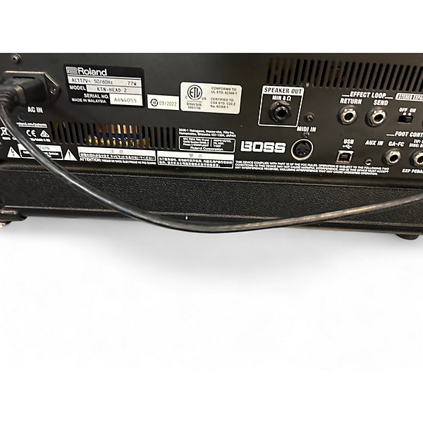 Used BOSS Katana KTN-Head 100W Solid State Guitar Amp Head