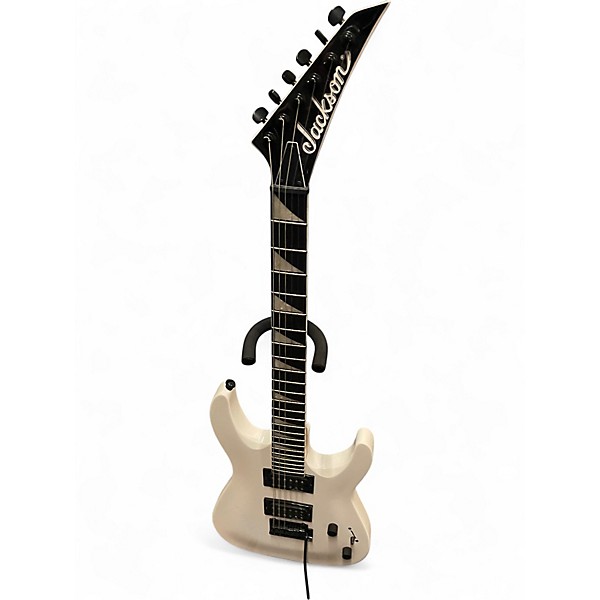Used Jackson JS22 Dinky White Solid Body Electric Guitar