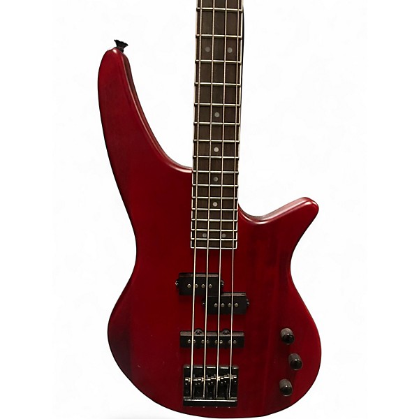 Used Jackson J series JS23 Spectra Red Stain Electric Bass Guitar