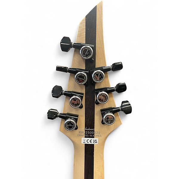 Used Jackson DK  MODERN 7  GOLD SPARKLE Solid Body Electric Guitar