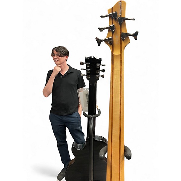 Used Ibanez BTB745 Natural Electric Bass Guitar