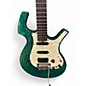 Used 2009 Parker P38 Trans Green Solid Body Electric Guitar