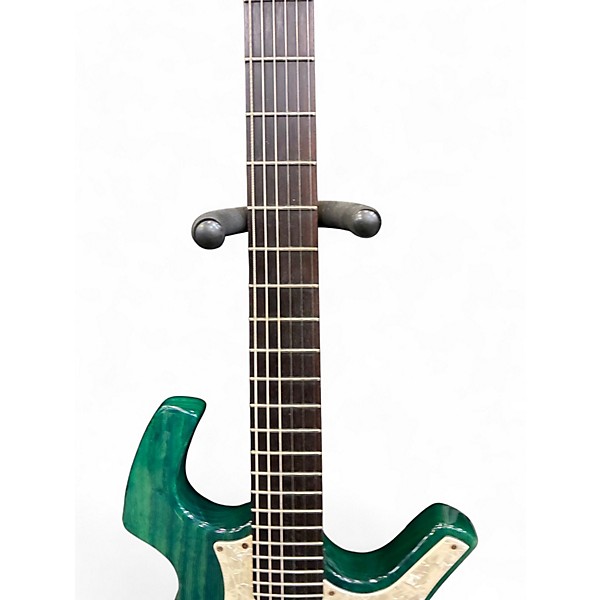 Used 2009 Parker P38 Trans Green Solid Body Electric Guitar