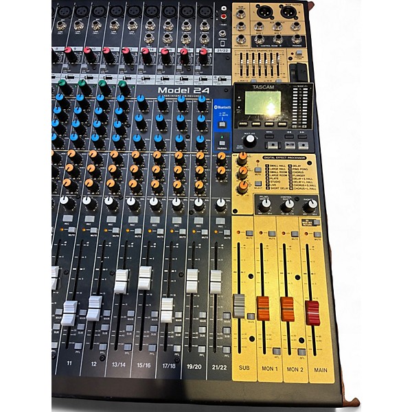 Used TASCAM Model 24 Powered Mixer