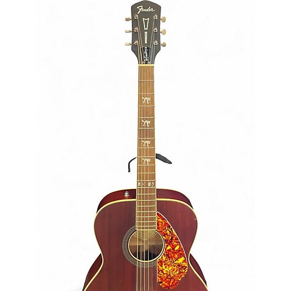 Used Fender Tim Armstrong Hellcat Natural Acoustic Electric Guitar