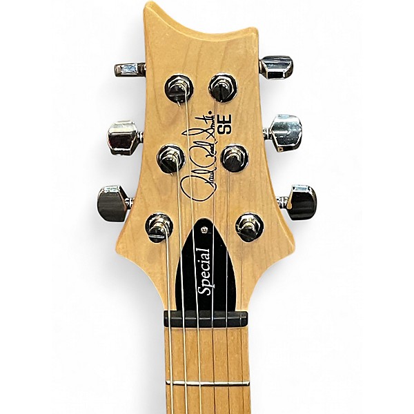 Used PRS SE SWAMP ASH SPECIAL IRI BLUE Solid Body Electric Guitar