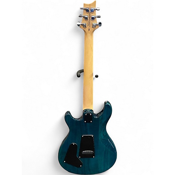 Used PRS SE SWAMP ASH SPECIAL IRI BLUE Solid Body Electric Guitar