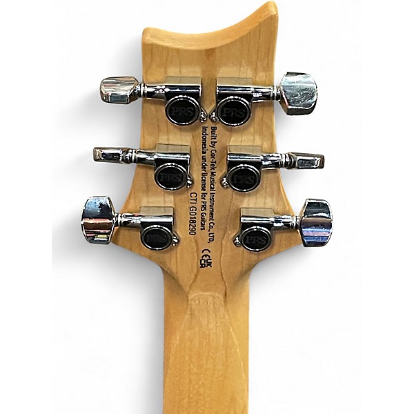 Used PRS SE SWAMP ASH SPECIAL IRI BLUE Solid Body Electric Guitar