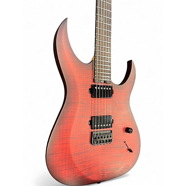 Used Schecter Guitar Research sunset extreme Trans Red Solid Body Electric Guitar