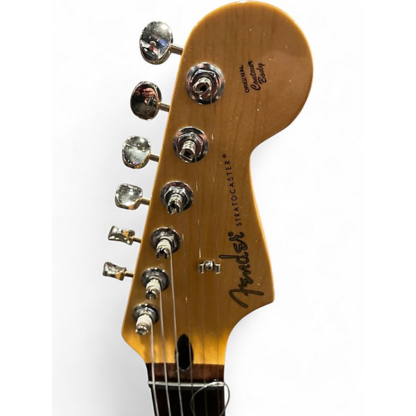 Used Fender Player Stratocaster Candy Apple Red Solid Body Electric Guitar