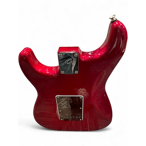 Used Fender Player Stratocaster Candy Apple Red Solid Body Electric Guitar