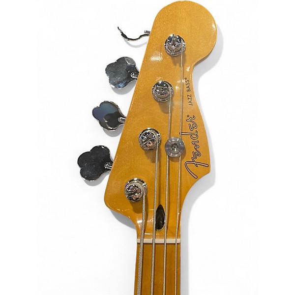 Used Fender Player Jazz Bass Alpine White Electric Bass Guitar